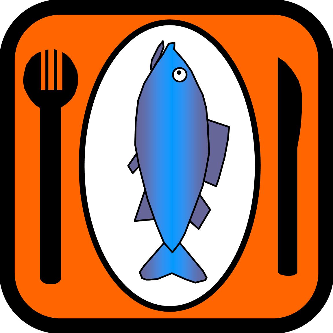 icon of eating fish